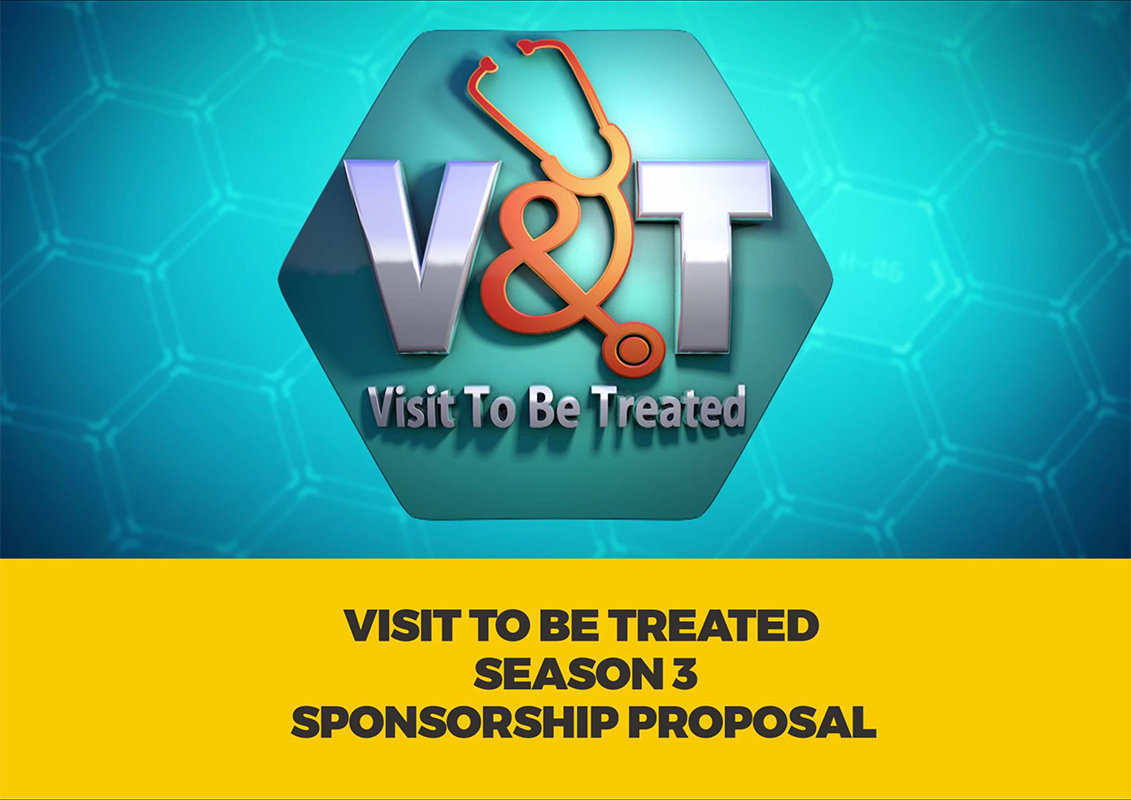 Visit to be Treated 3rd Season Sponsorship Proposal Presentation